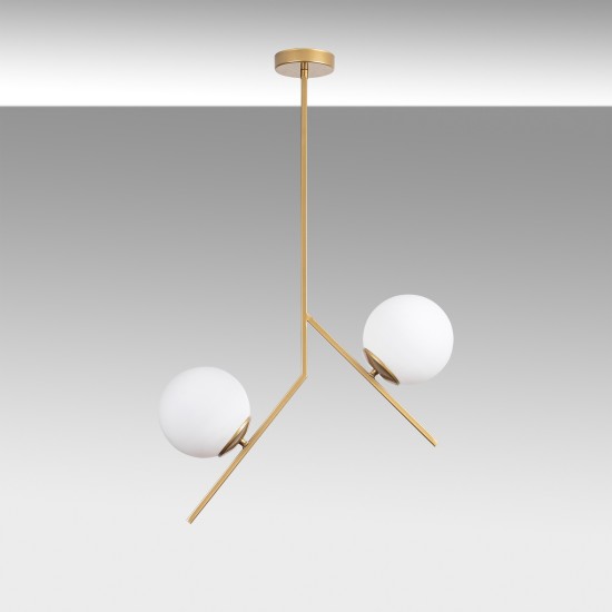 Chandelier Dolunay - 144 - 1 Gold Opviq Chandelier Dolunay - 144 - 1 Gold