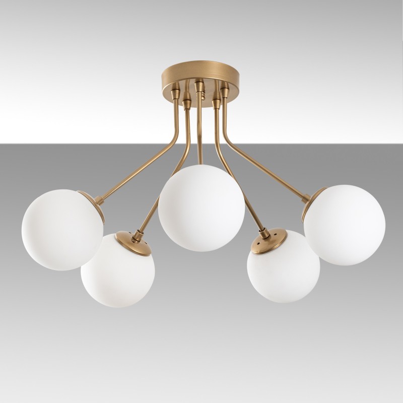 Opviq Chandelier Orıon - 13961 Gold