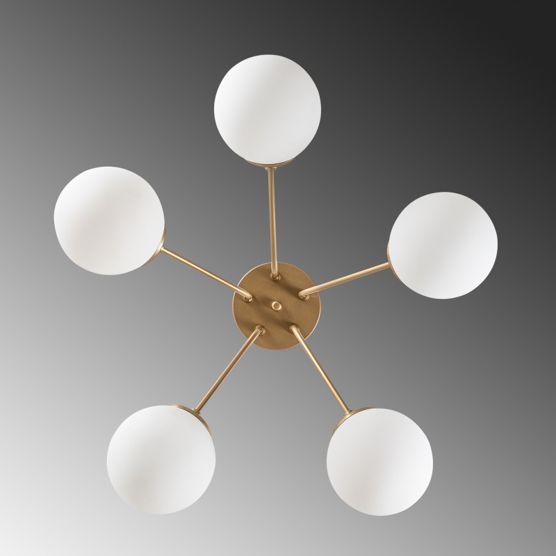 Opviq Chandelier Orıon - 13961 Gold