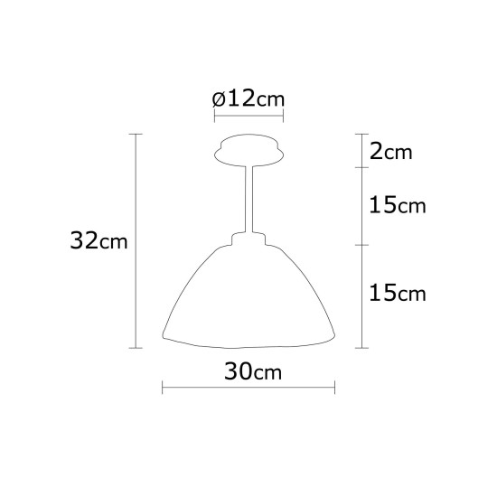 Chandelier Bornova - N-161 Black Chandelier Bornova - N-161 Black