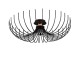 Chandelier Aspendos - N-639 Black Opviq Chandelier Aspendos - N-639 Black