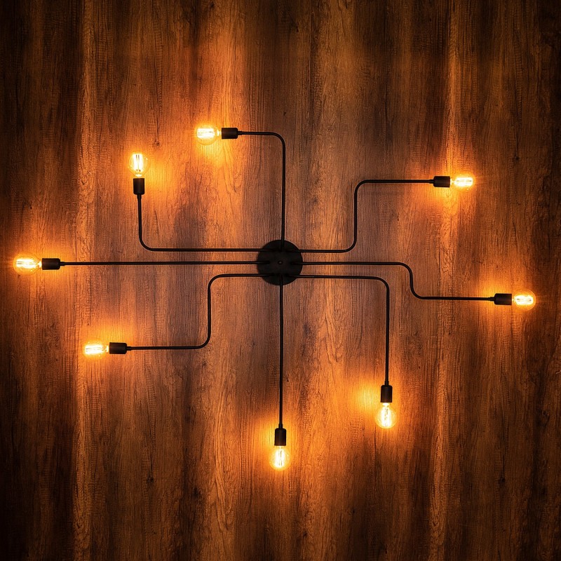 Opviq Chandelier Truva - N-697 Black