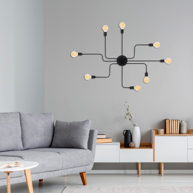 Opviq Chandelier Truva - N-698 Black