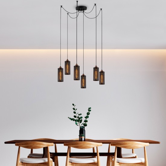 Chandelier Amasra - N-980 Black
Bronze