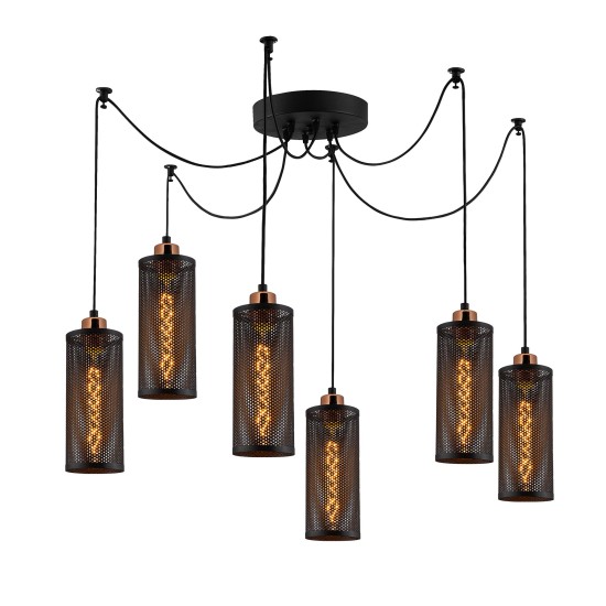 Chandelier Amasra - N-980 Black
Bronze