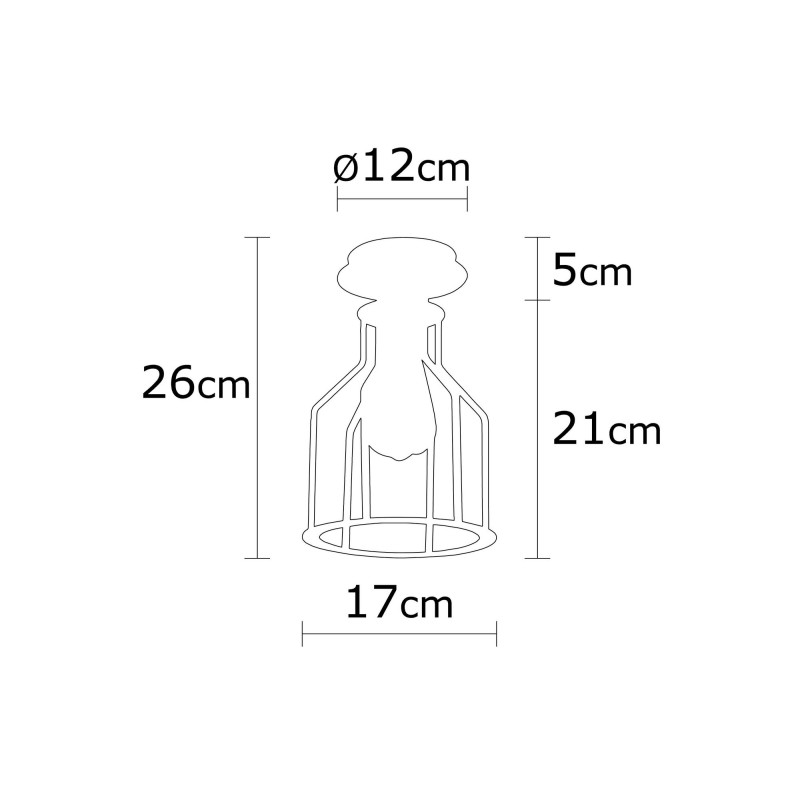 Chandelier Alacati - N-1096 Black