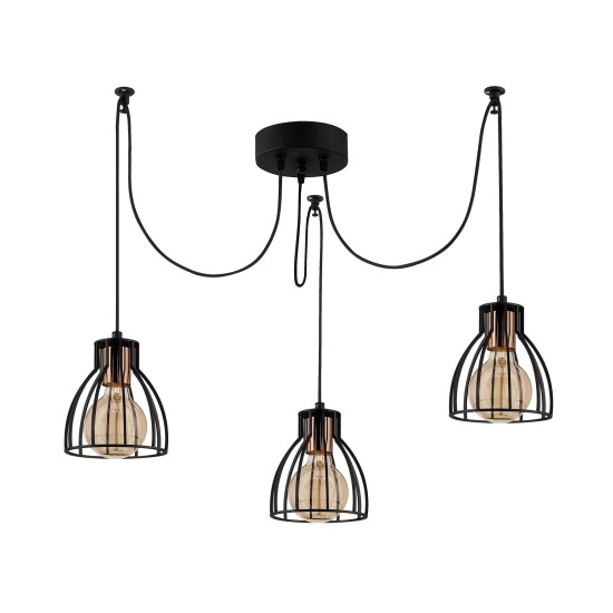 Chandelier Kemah - N-1232 Black Chandelier Kemah - N-1232 Black