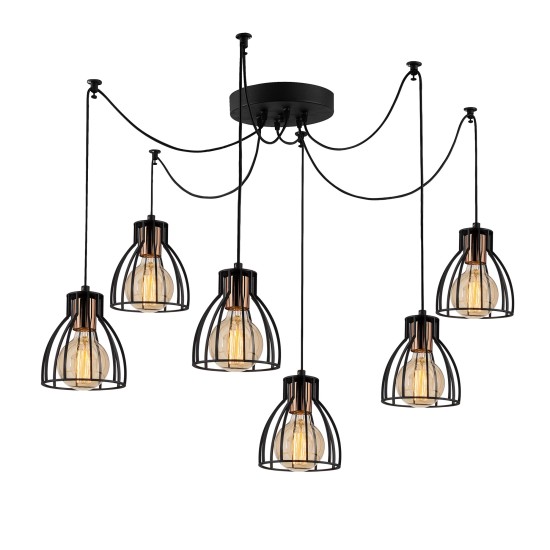 Chandelier Kemah - N-1233 Black