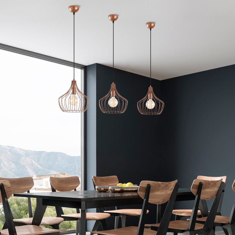Opviq Chandelier Mezopotamya - N-1278 Copper