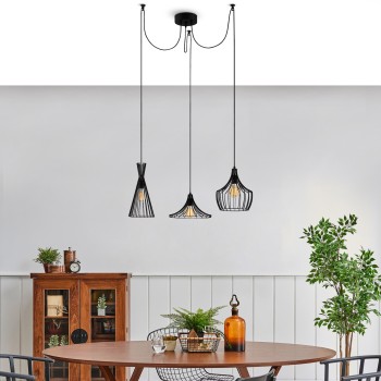 Chandelier Mezopotamya - N-1291 Black