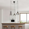 Opviq Chandelier Mezopotamya - N-1291 Black