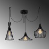 Opviq Chandelier Mezopotamya - N-1291 Black