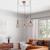 Opviq Chandelier Mezopotamya - N-1292 Copper