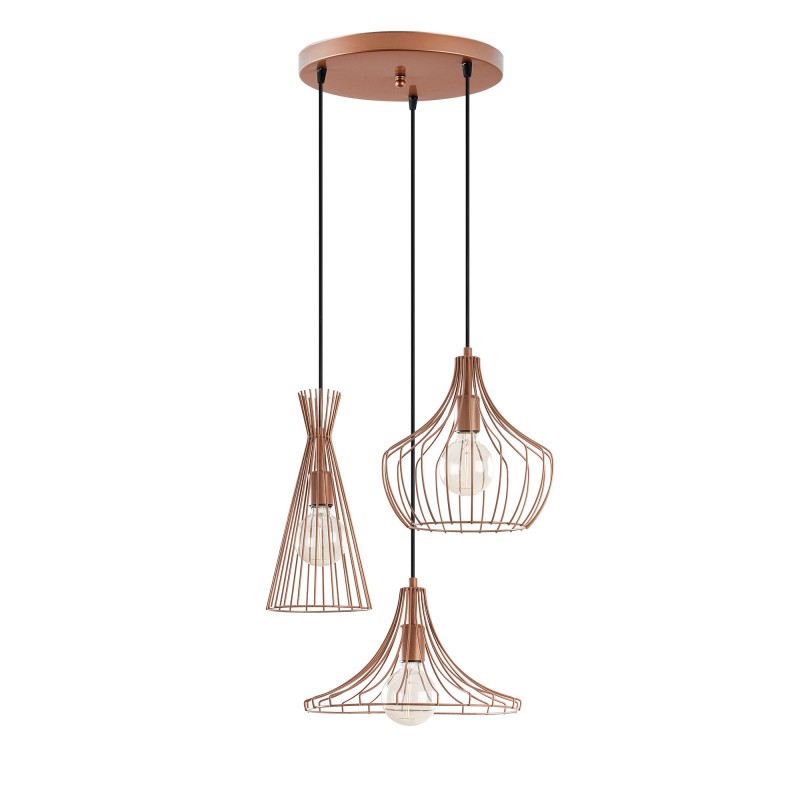 Opviq Chandelier Mezopotamya - N-1298 Copper
