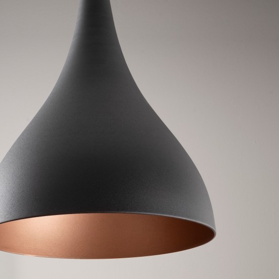 Opviq Chandelier Berceste - N-1395 Black