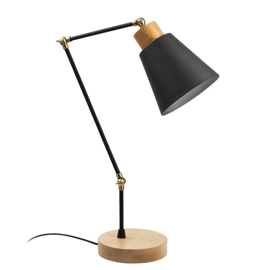 Table Lamp Manavgat - N-590 Black
Oak Table Lamp Manavgat - N-590 Black
Oak