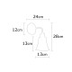 Wall Lamp Foca - N-130 Copper