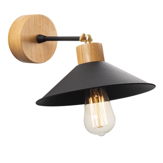 Wall Lamp Manavgat - N-620 Black
Oak Wall Lamp Manavgat - N-620 Black
Oak