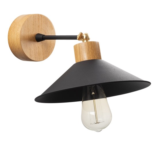 Wall Lamp Manavgat - N-620 Black
Oak Wall Lamp Manavgat - N-620 Black
Oak