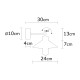 Wall Lamp Manavgat - N-620 Black
Oak Wall Lamp Manavgat - N-620 Black
Oak
