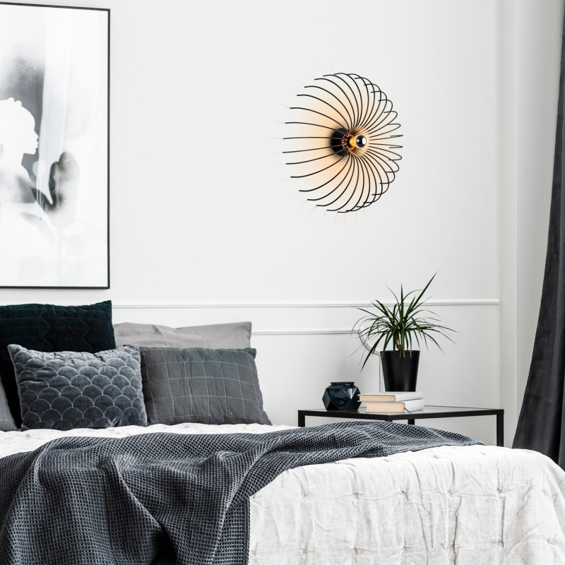 Wall Lamp Aspendos - N-643 Black