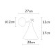Wall Lamp Berceste - N-681 Vintage Opviq Wall Lamp Berceste - N-681 Vintage