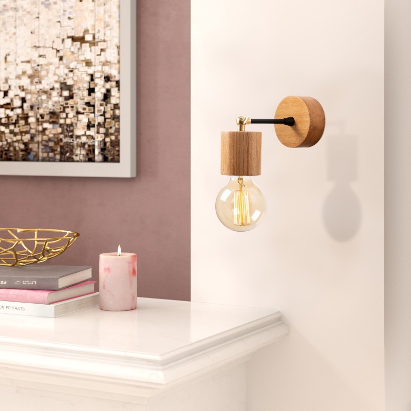 Opviq Wall Lamp Xanthos - N-865 Natural