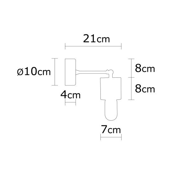 Wall Lamp Xanthos - N-865 Natural Opviq Wall Lamp Xanthos - N-865 Natural
