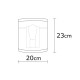 Wall Lamp Amasra - N-989 Black