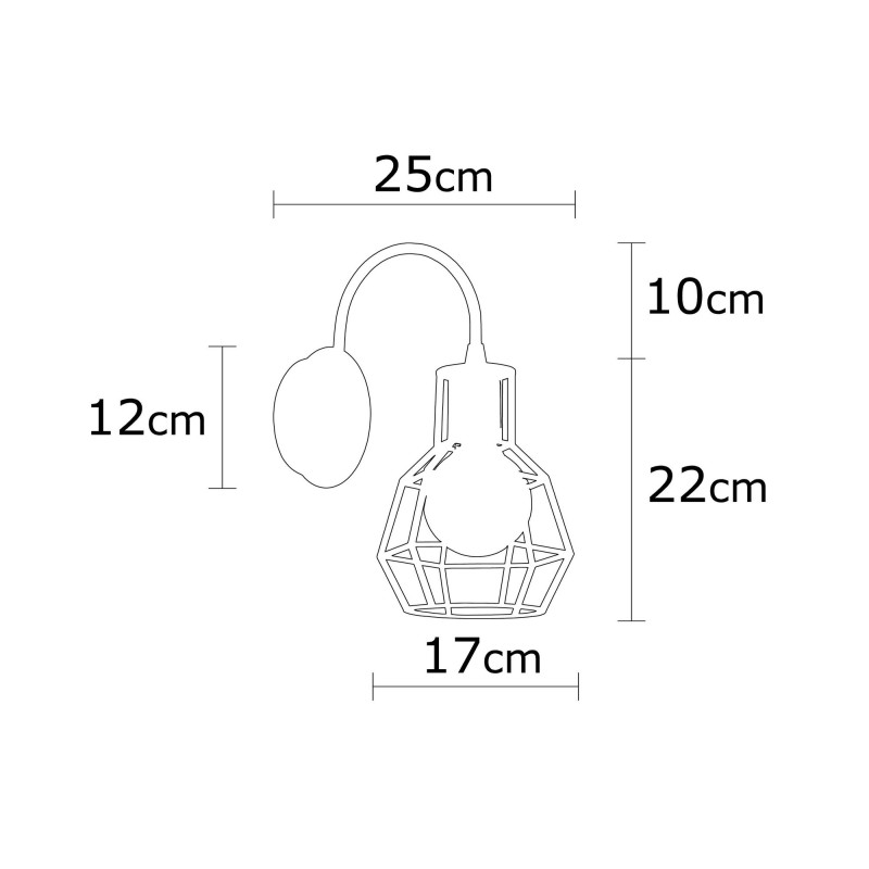 Opviq Wall Lamp Kapadokya - N-1160 Black
Bronze