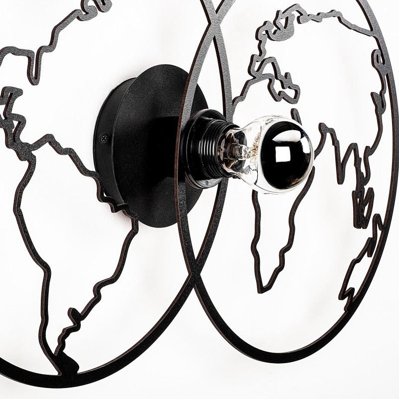 Opviq Wall Lamp W-036 Black