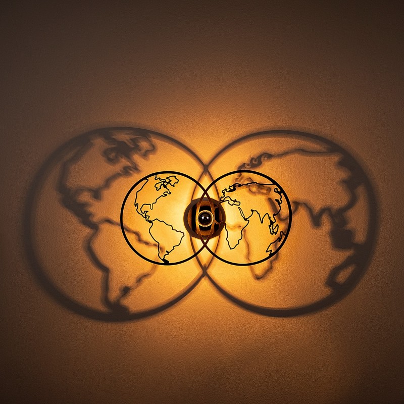 Opviq Wall Lamp W-036 Black