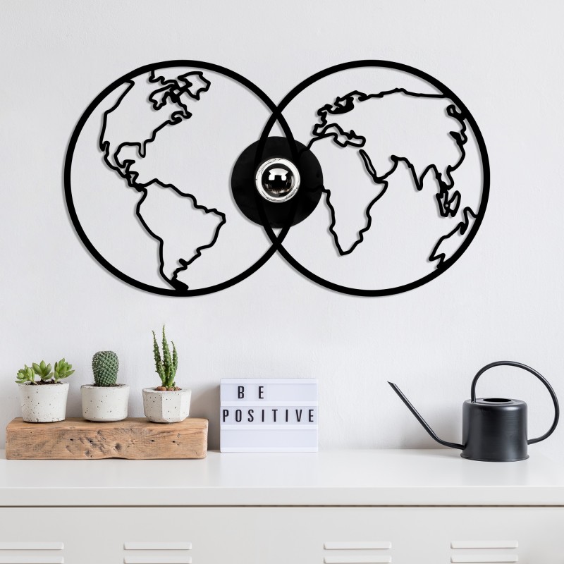 Opviq Wall Lamp W-036 Black