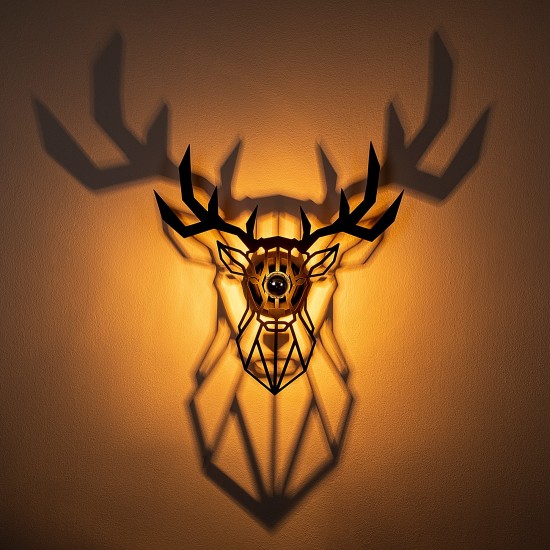 Opviq Wall Lamp W-051 Black
