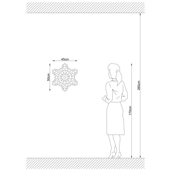 Opviq Wall Lamp W-052 Black