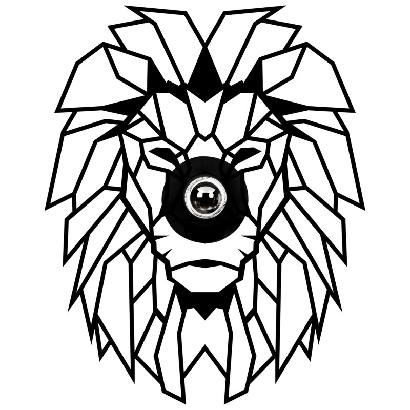 Opviq Wall Lamp W-056 Black