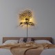 Wall Lamp Tree Woman Black Wall Lamp Tree Woman Black