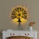 Wall Lamp Heart Tree V2 Black Opviq Wall Lamp Heart Tree V2 Black