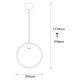 Chandelier Geonni - MR-643 Black Chandelier Geonni - MR-643 Black