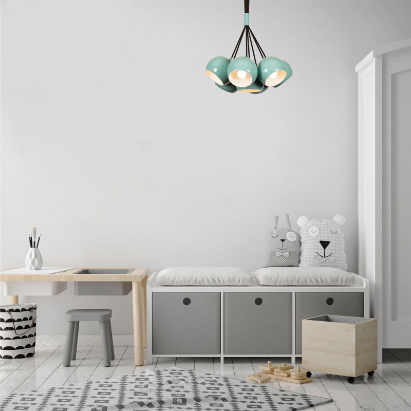 Chandelier Sivani - MR-629 Turquoise
White