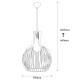 Chandelier Fellini - MR - 756 Black Opviq Chandelier Fellini - MR - 756 Black
