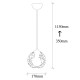 Chandelier Fellini - MR - 788 Black Chandelier Fellini - MR - 788 Black