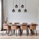 Chandelier Fellini - MR - 789 Black Opviq Chandelier Fellini - MR - 789 Black