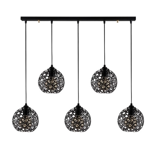 Chandelier Fellini - MR - 789 Black Opviq Chandelier Fellini - MR - 789 Black