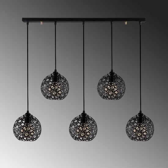 Chandelier Fellini - MR - 789 Black Opviq Chandelier Fellini - MR - 789 Black