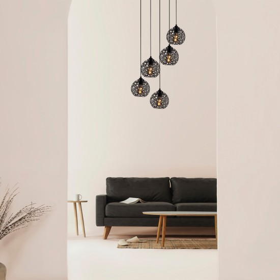 Chandelier Fellini - MR - 790 Black Chandelier Fellini - MR - 790 Black