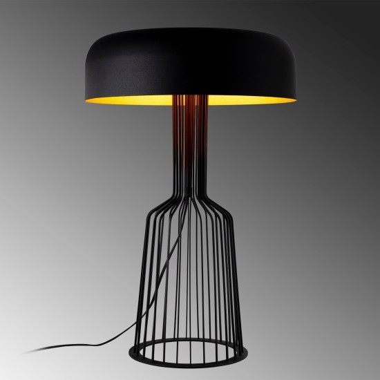 Opviq Table Lamp Fellini - MR-123 Black
Gold