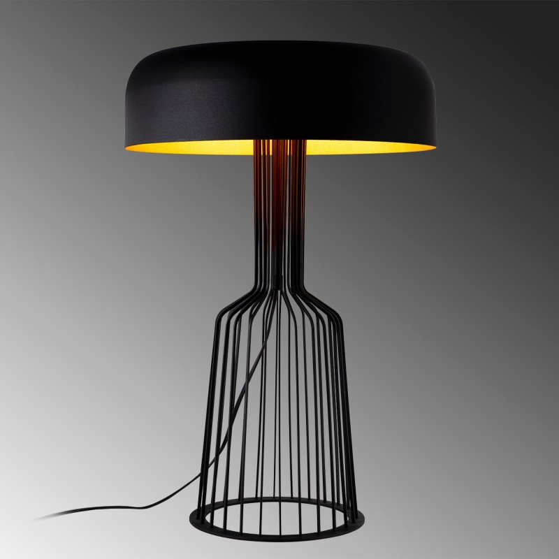 Opviq Table Lamp Fellini - MR-123 Black
Gold