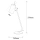 Opviq Table Lamp Sivani - MR-611 Black
Gold