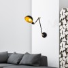 Opviq Wall Lamp Sivani - MR-658 Black
Gold